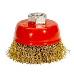 Щетка для УШМ М14/65 мм чашечная сталь прямая 511718