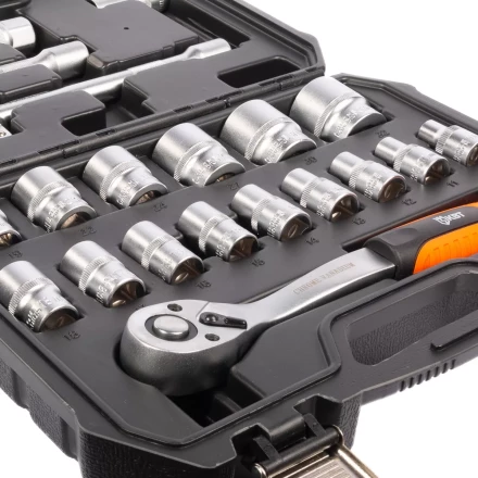 Набор автоинструмента КВТ НАИ-04/22 1/2&quot;, 22 предмета (91083) купить в Тобольске