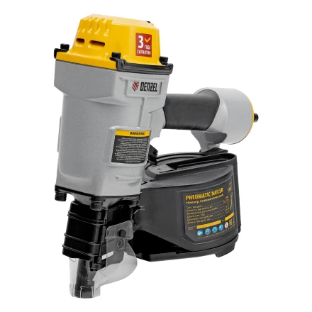 Нейлер пневматический CN70 для гвоздей CNW от 45 до 70 мм// Denzel 57421 купить в Тобольске