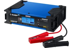 ЗУБР И-ЗП-300, 12/24 В, 100 А, 3-30 А, инверторное зарядно-предпусковое устройство (59323)