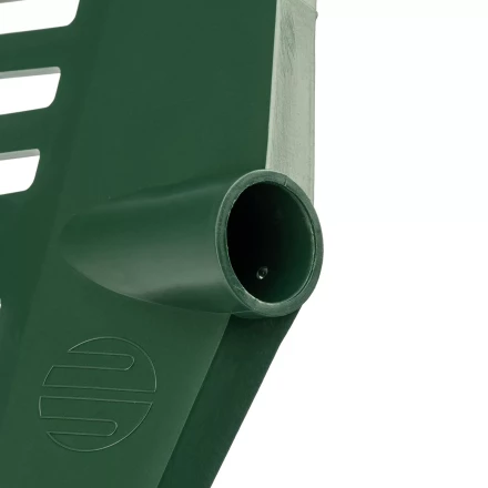 Грабли веерные пластиковые Сибртех, 420 мм, 22 плоских зуба, без черенка, Россия, 617055 купить в Тобольске