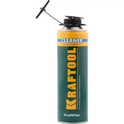 Очиститель монтажной пены "PREMIUM CLEANER", 500мл, KRAFTOOL 41189_z01