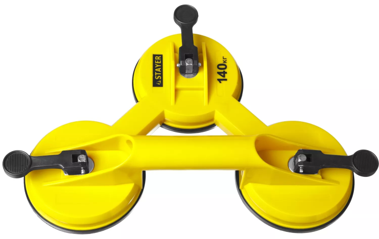 Стеклодомкрат STAYER "MASTER" MAXLift, пластмассовый, тройной, 140 кг 33718-3 купить в Тобольске