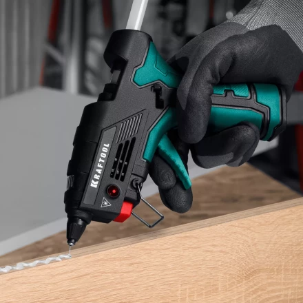 KRAFTOOL  GG-200, 11 мм 200°C, термоклеящий газовый пистолет 55524 купить в Тобольске