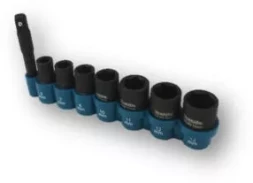 Набор торцевых ключей (головок) 6-13, квадр 1/4, Makita E-12289