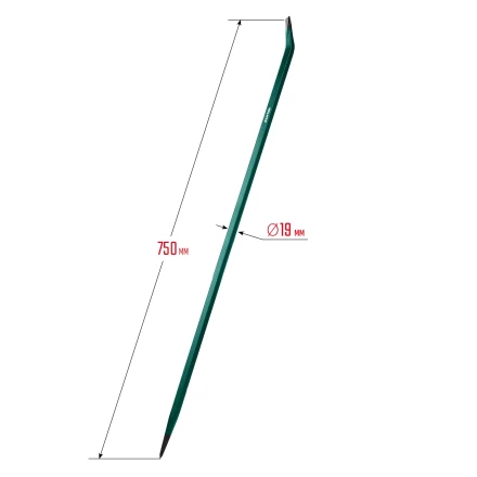 Лом монтажный шестигранный 21807-75 купить в Тобольске