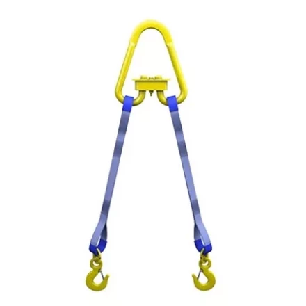 Строп текстильный двухветвевой 2СТ 10 т L=4.5 м SF6 200 мм Звено РТ-3 купить в Тобольске