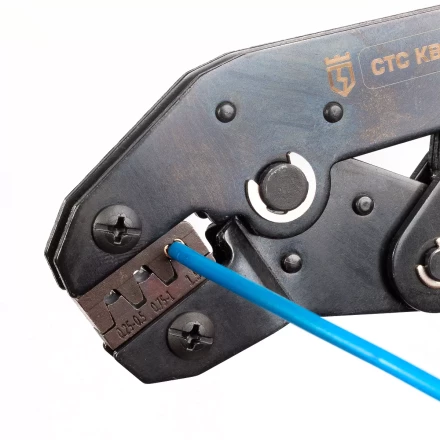 Пресс-клещи КВТ СТС-А с матрицами 248, 63 для опрессовки автоклемм и разъемов (набор) (85137) купить в Тобольске