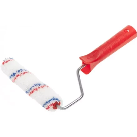 Мини-валик ЗУБР &quot;МАСТЕР&quot; &quot;ГИРПАИНТ&quot;, полиакрил 10мм, ручка 6мм, d=15/150мм 03509-15 купить в Тобольске