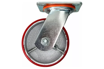 Аппаратное поворотное колесо большегрузное HITCH 140*50 полиуретан SCp63 (SZ085009) купить в Тобольске