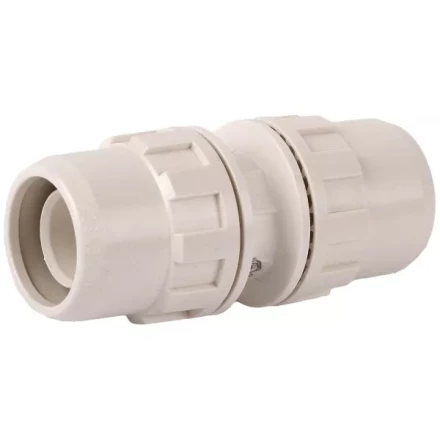 Соединитель ЗУБР &quot;ШиреФит&quot; &quot;штуцер с гайкой - штуцер с гайкой&quot;, 32мм 51490-32 купить в Тобольске