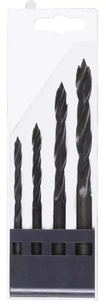 Набор ТИЗ Свёрла по дереву, 5, 6, 8, 10мм, 4 шт. 29425-H4 купить в Тобольске