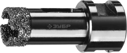 Алмазная коронка ЗУБР &quot;ПРОФЕССИОНАЛ&quot; универсальная для УШМ, сухое сверление, алмазы на вакуумной пайке,  посадка М14, d=20мм 29865-20 купить в Тобольске