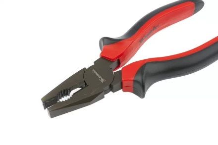 Плоскогубцы Black Nickel 200 мм комбинированные двухкомпонентные рукоятки MTX 169839 купить в Тобольске