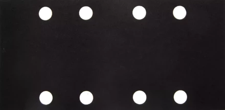 Лист шлиф. универсал. URAGAN &quot;Оптимален для мягких пород дерева&quot; 8 отверстий по линии, для ПШМ, P180, 80х166мм, 50шт 907-21101-180-50 купить в Тобольске