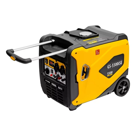 Генератор инверторный Denzel GS-5500iSE, 5,5 кВт, 230 В, закрытый корпус,электростартер купить в Тобольске