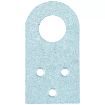 Проушина прямая 2,0 мм 90х52 мм цинк СИБРТЕХ 46505 купить в Тобольске