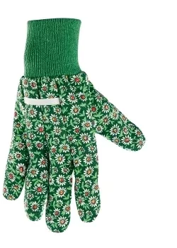 Перчатки садовые х/б ткань с ПВХ точкой, манжет, L PALISAD 67763 купить в Тобольске