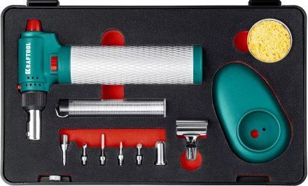 MULTI TORCH набор 8-в-1 многофункциональная автономная газовая горелка с пьезоподжигом, 1300 °С 55506-H8 купить в Тобольске