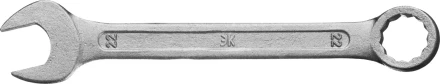 Ключ комбинированный гаечный ЗУБР &quot;СТАНДАРТ&quot;, оцинкованный, 22мм 27112-22 купить в Тобольске
