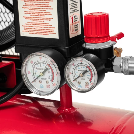 Компрессор воздушный рем. привод КР2500/80, 2,5 кВт, 80 литров, 420 л/мин// МТХ 58022 купить в Тобольске