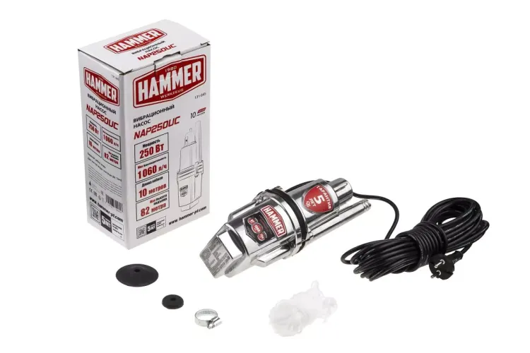 Вибрационный насос HAMMER NAP250UC(10) купить в Тобольске