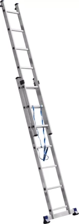 Лестница СИБИН универсальная, двухсекционная, 7 ступеней 38823-07 купить в Тобольске