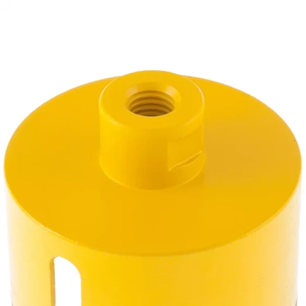 Сверло алмазное по керамограниту 82мм мокрое резание М14 DENZEL 72696 купить в Тобольске