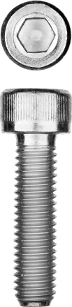 ЗУБР DIN 912, кл. пр. 8.8, М8 х 30 мм, цинк, 5 кг, винт с внутренним шестигранником, Профессионал (30318-08-030) купить в Тобольске