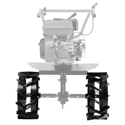 Грунтозацепы Denzel 380/160 мм, посадка круг 30 мм, комплект 2 шт 59917 купить в Тобольске