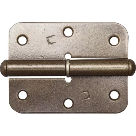 Петля накладная стальная &quot;ПН-85&quot;, цвет бронзовый металлик, правая, 85мм 37645-85R купить в Тобольске