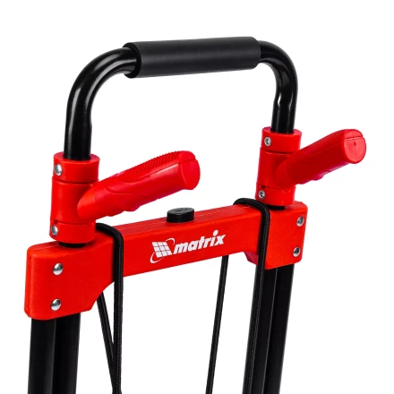 Тележка хозяйственная Matrix 98208, складная, 2 колесная, грузоподъемность 150 кг купить в Тобольске