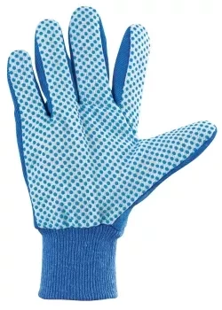 Перчатки рабочие х/б ткань с ПВХ точкой, манжет, XL СИБРТЕХ 67764 купить в Тобольске