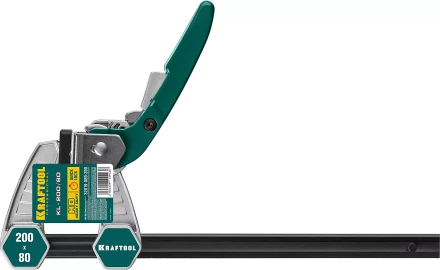 Струбцина KL-xx тип F, быстрозажимная 32019-080-200 купить в Тобольске