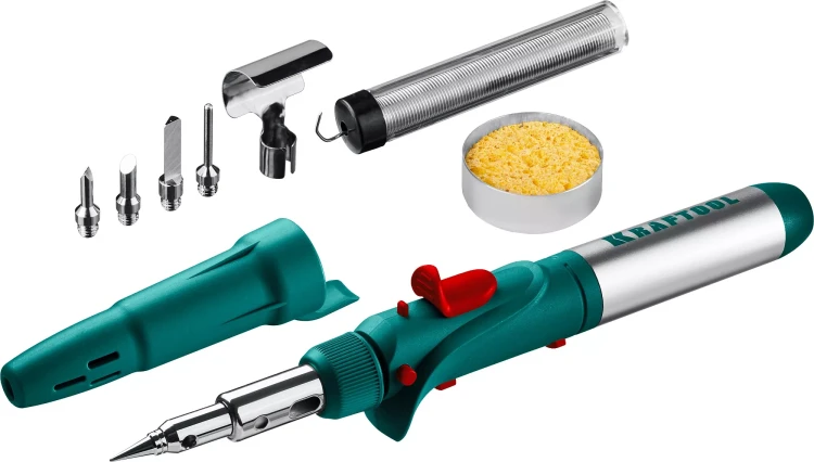 SolderGas 120K набор 10-в-1, газовый паяльник, горелка, фен, 30-120 Вт, пьезоподжиг, 1300°С 55503-H10 купить в Тобольске