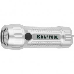 Фонарь KRAFTOOL ручной светодиодный, магнит, 3AAA, 3Вт 56760