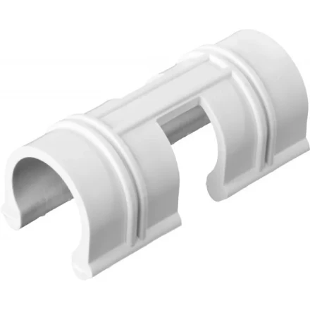 Зажим GRINDA для крепления пленки к каркасу парника, d=12мм, цвет белый, 20шт 422317-12 купить в Тобольске