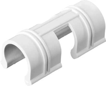 Зажим GRINDA для крепления пленки к каркасу парника, d=12мм, цвет белый, 20шт 422317-12 купить в Тобольске