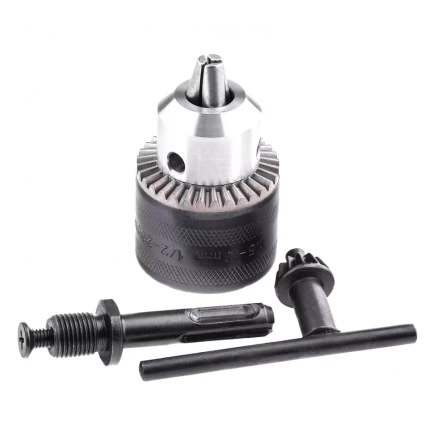 Патрон для дрели ключевой 1,5-13 мм 1/2 адаптер SDS Plus Сибртех 168177 купить в Тобольске