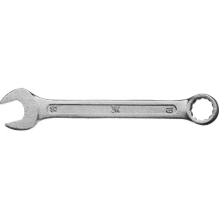 Ключ комбинированный гаечный ЗУБР &quot;СТАНДАРТ&quot;, оцинкованный, 19мм 27112-19 купить в Тобольске