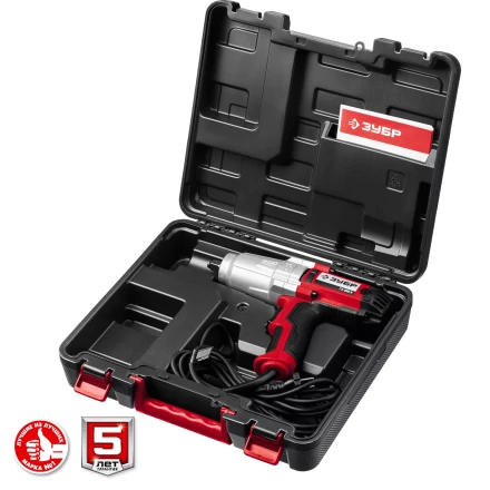 ЗУБР 300 Н·м, 350 Вт, кейс, ударный гайковерт (ГС-300 К) купить в Тобольске