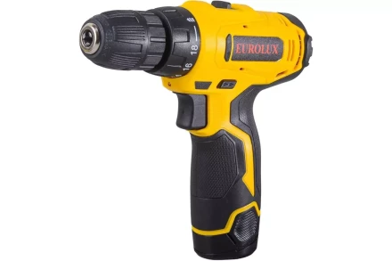 Дрель-шуруповерт Eurolux ДА-12/2Li 72/14/38 купить в Тобольске