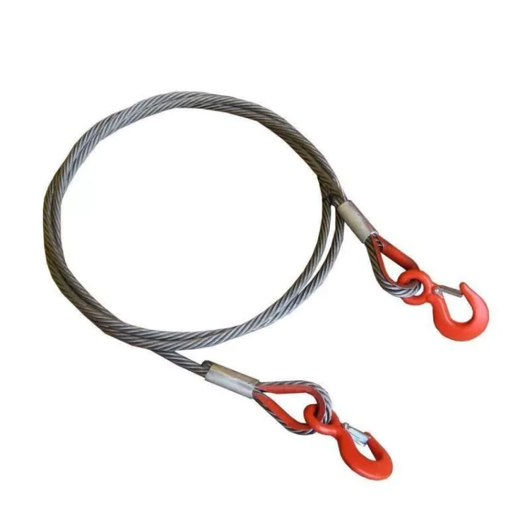 Буксир канатный TOR БТК 37,0 т 8,0 м опрессовка канат 28 мм (петля-петля) 1048759 купить в Тобольске