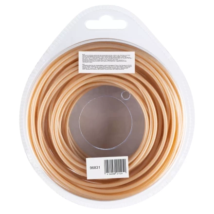 Леска для триммера армированная алюминием круглая, 2,7мм х 15м, блистер ALUFLEX Denzel 96831 купить в Тобольске