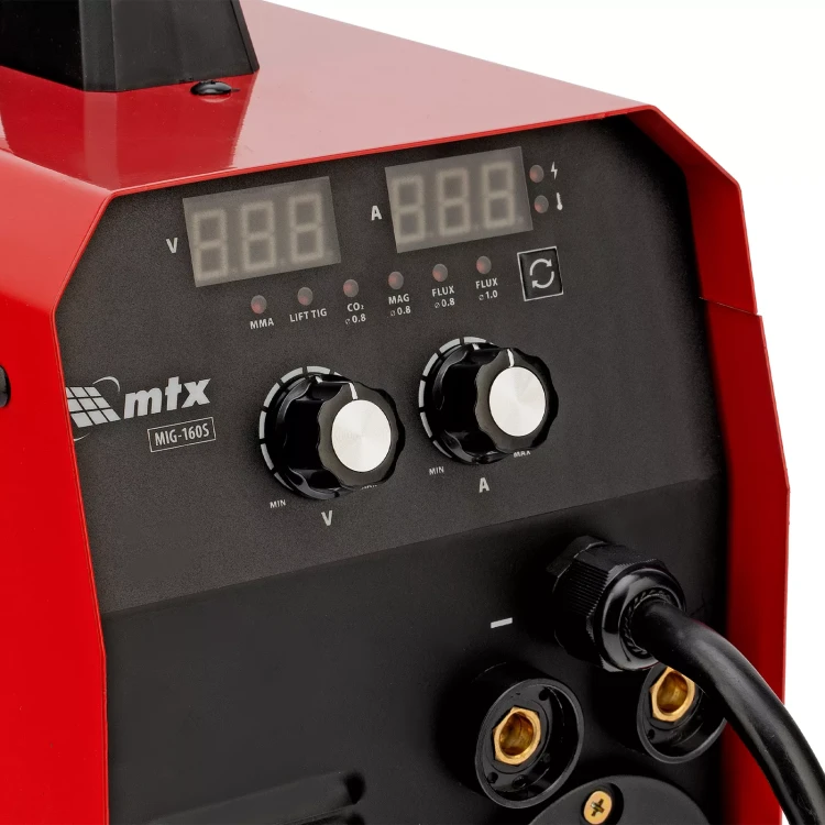 Аппарат инвертор. полуавтомат. cварки MTX MIG-160S 94301, 160A, ПВ 60%, катушка 5 кг купить в Тобольске