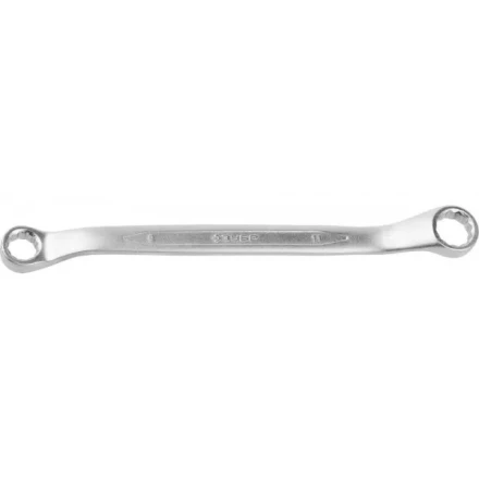 Ключ ЗУБР &quot;ПРОФИ&quot; гаечный накидной изогнутый, Cr-V сталь, хромированный, 9х11мм 27132-09-11 купить в Тобольске