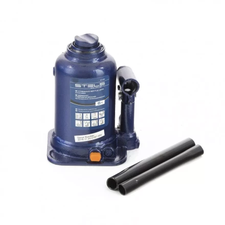 Домкрат гидравлический бутылочный телескопический 6 т подъем 170-430 мм Stels 51146 купить в Тобольске