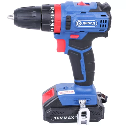 Аккумуляторная дрель-шуруповерт Диолд ДЭА-16ЛИ-01 У купить в Тобольске