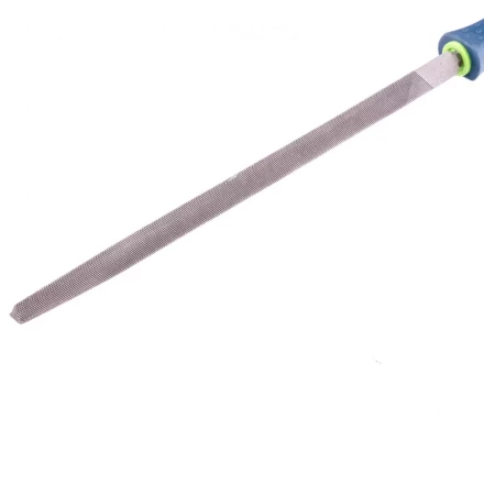 Напильник 250 мм трехгранный двухкомпонентная рукоятка №2 Сибртех 16030 купить в Тобольске