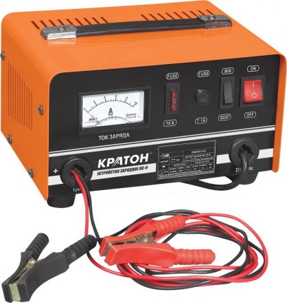 Зарядное устройство для аккумулятора Кратон ВС-9 (220В 100W 12V) 3 06 01 004 купить в Тобольске